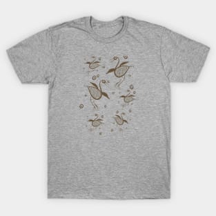 Cypriot Birds Illustration T-Shirt